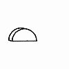 O2 - Large Half Circle Block