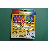 Sargent Large Wipe-off Whiteboard Crayons