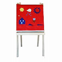 Felt Panel, Fire Engine Red