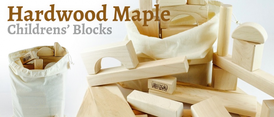 Click to load Hardwood Maple Blocks slide