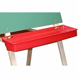 Red Plastic Paint Tray