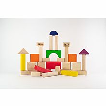 28 piece Innovator Block Set - Rainbow