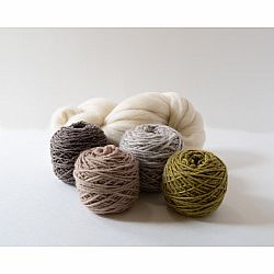 Weaving Yarn Pack - Fresh Moss & Tree Bark