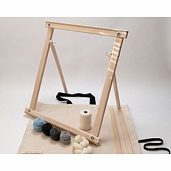 A Weaving Frame with Stand NEW BAG/COMB (20 Inch - BlueGrey). The Deluxe Kit!