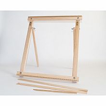 A Weaving Frame with Stand NEW BAG/COMB (20 Inch - BluePeach). The Deluxe Kit!