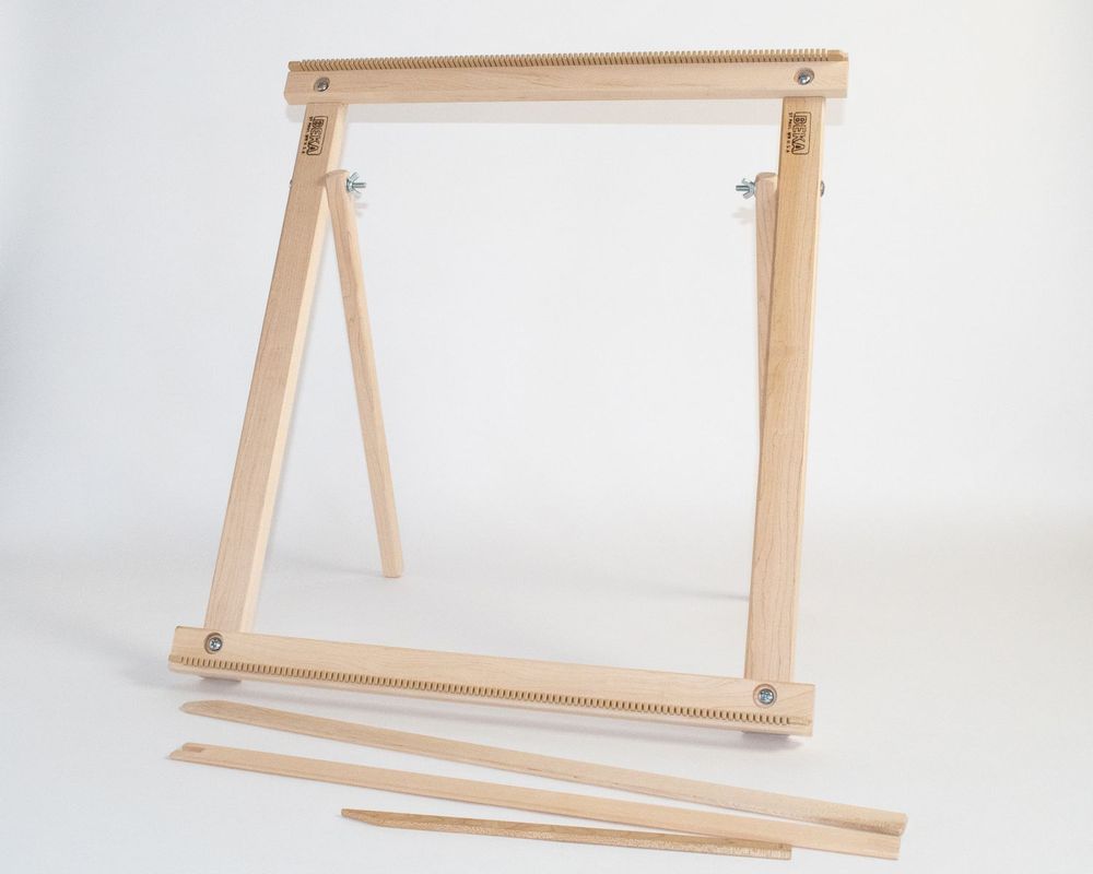 Wooden Weaving Loom Kit Weave Board with Weaving Comb Needle DIY