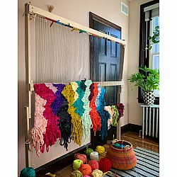 60 Inch Extra Large Adjustable Tapestry Loom - The Great Grizzly!