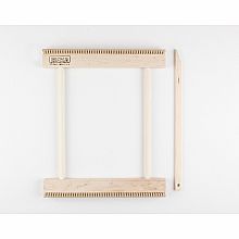 A Weaving Frame & Weaving Kit NEW BAG/COMB (10 Inch - Blush)