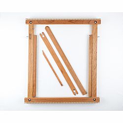 20 Inch Weaving Frame Loom with Stand - The Deluxe - CHERRY!