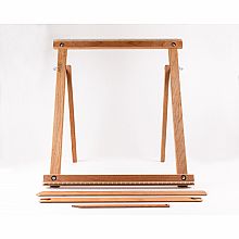 20 Inch Weaving Frame Loom with Stand - The Deluxe - CHERRY!