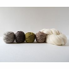 Weaving Yarn Pack - Fresh Moss & Tree Bark