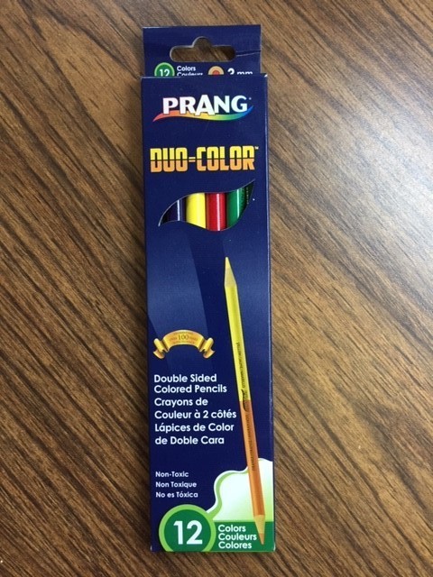 Prang Duo-Color Double Sided Colored Pencils - 3 mm Lead Diameter - 1 Each  - Lewisburg Industrial and Welding