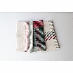 Holiday Towel Rigid Heddle Kit | Weave your own kitchen towels | Set of 3