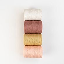 Rigid Heddle Kit | Weave your own kitchen towels | Set of 3 Towels Sunset