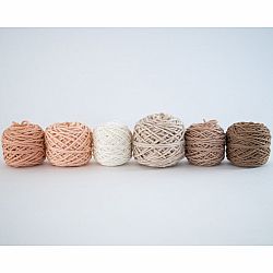 Weaving Yarn Pack - Peachy Keen