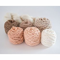 Weaving Yarn Pack - Peachy Keen