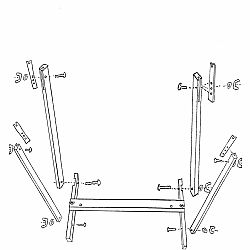 Beka Loom Floor Stand for SG Series Looms